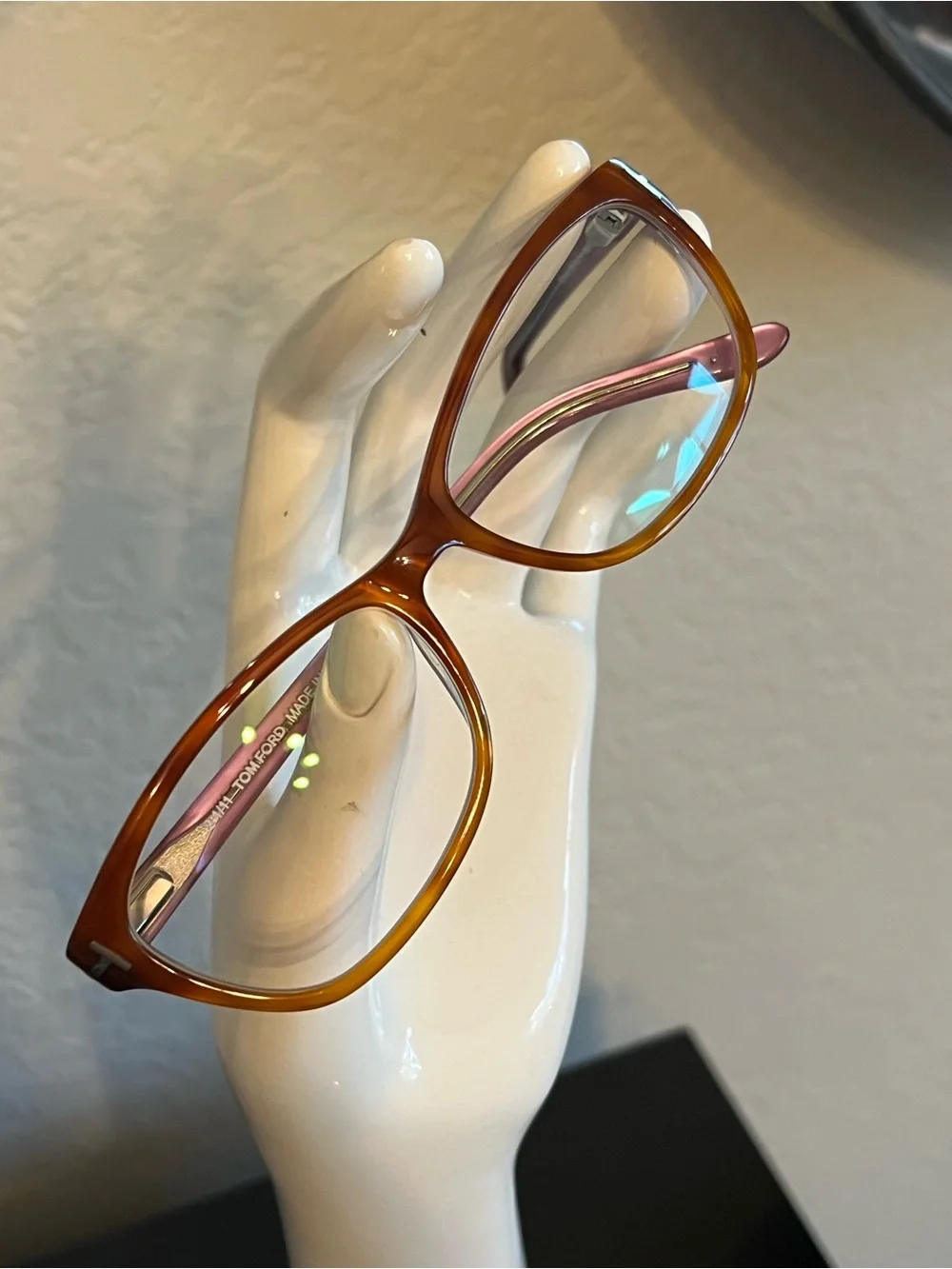 Tom Ford Women's Tortoise & Pink Eyeglass Frames TF 5412 Style Brand New